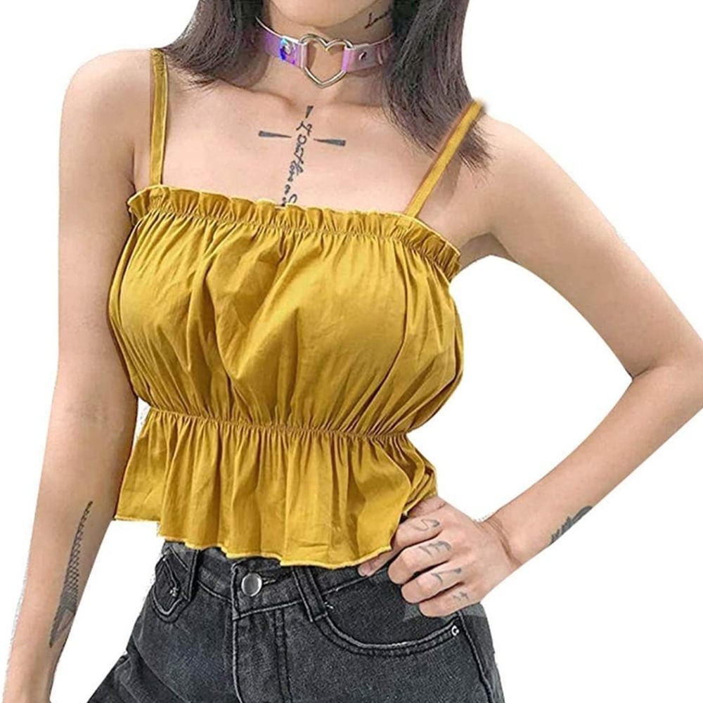 Heart Letter Printed Knitted Tube Top Strapless St